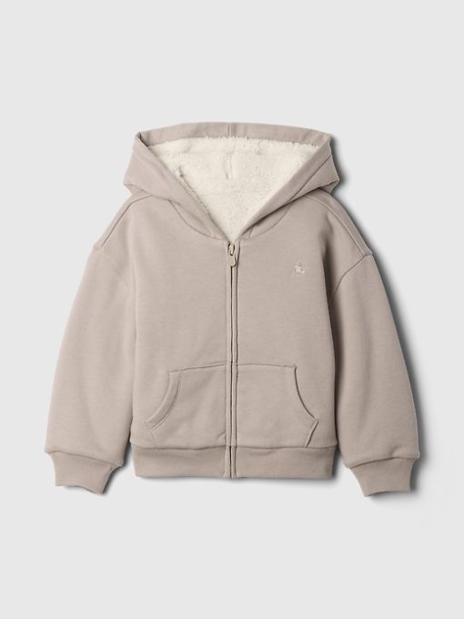 Baby & Toddler  Cozy Vintage Soft Zip Hoodie