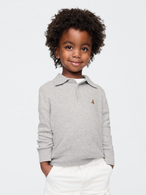 Baby & Toddler CashSoft Polo Sweater